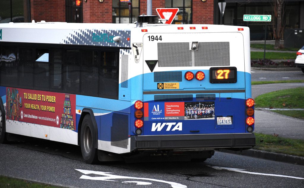 WTA Bus ad