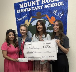 Mt Rose Teachers get $10,000 award